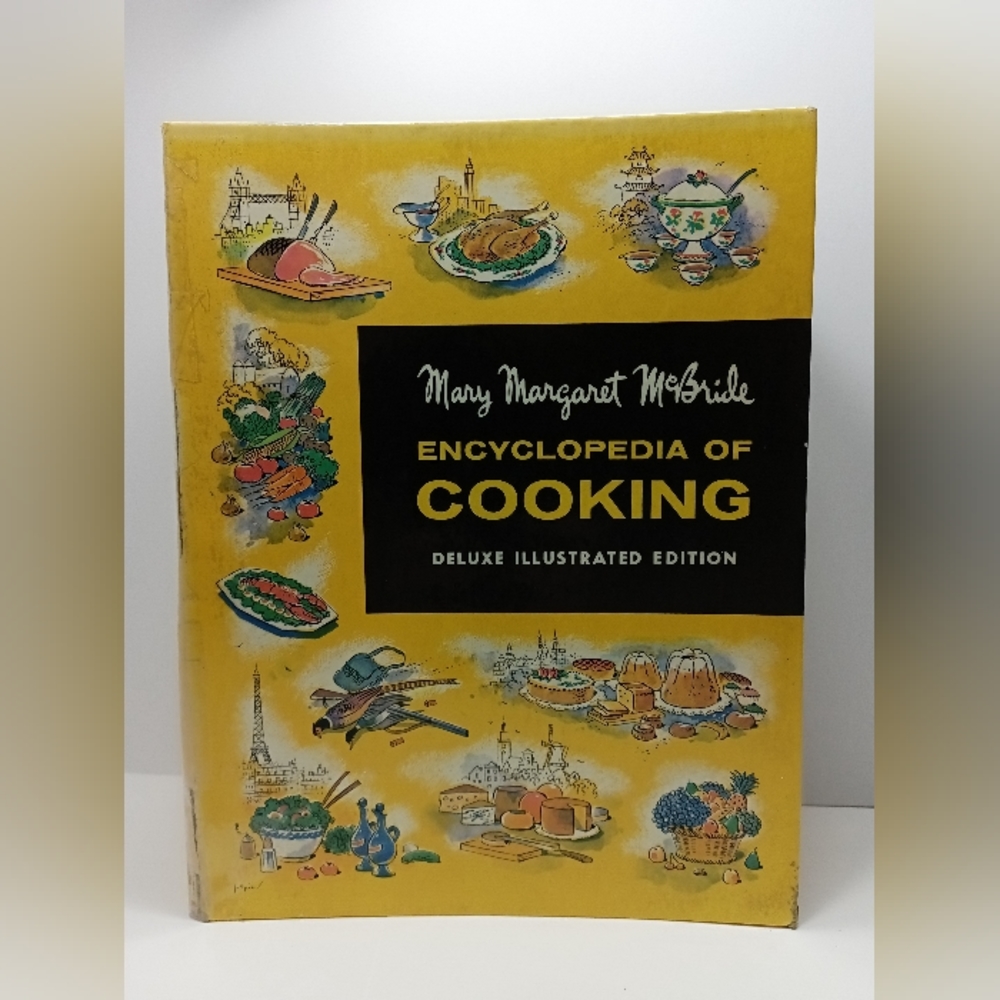 VERY RARE FIND Mary My McBride Encyclopedia of cooking